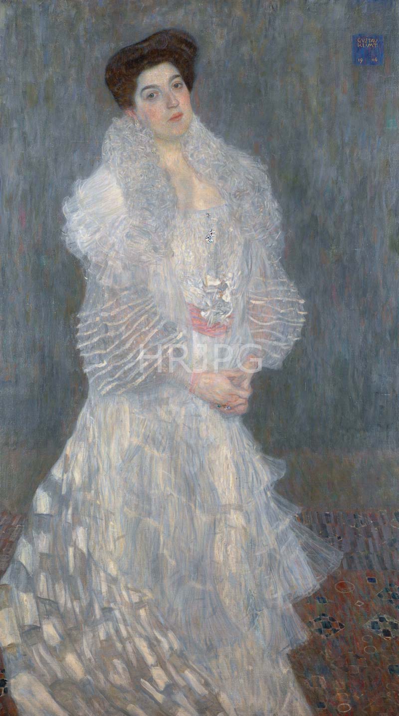 High Resolution: 800549-Portrait of Hermine Gallia-Gustav Klimt-1903 1904 download. | HRJPG.com