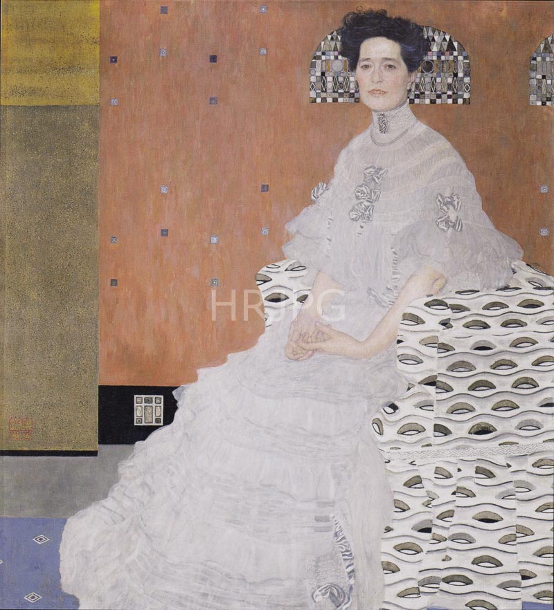 High Resolution: 800560-Portrait of Fritza Riedler-Gustav Klimt-1906 download. | HRJPG.com