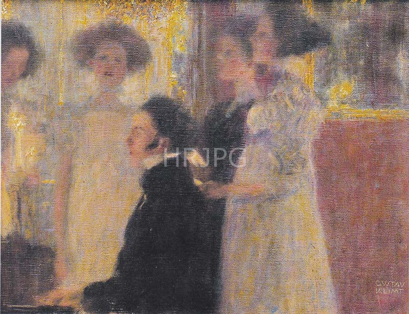 High Resolution: 800563-Schubert at the Piano I-Gustav Klimt-c 1896 download. | HRJPG.com