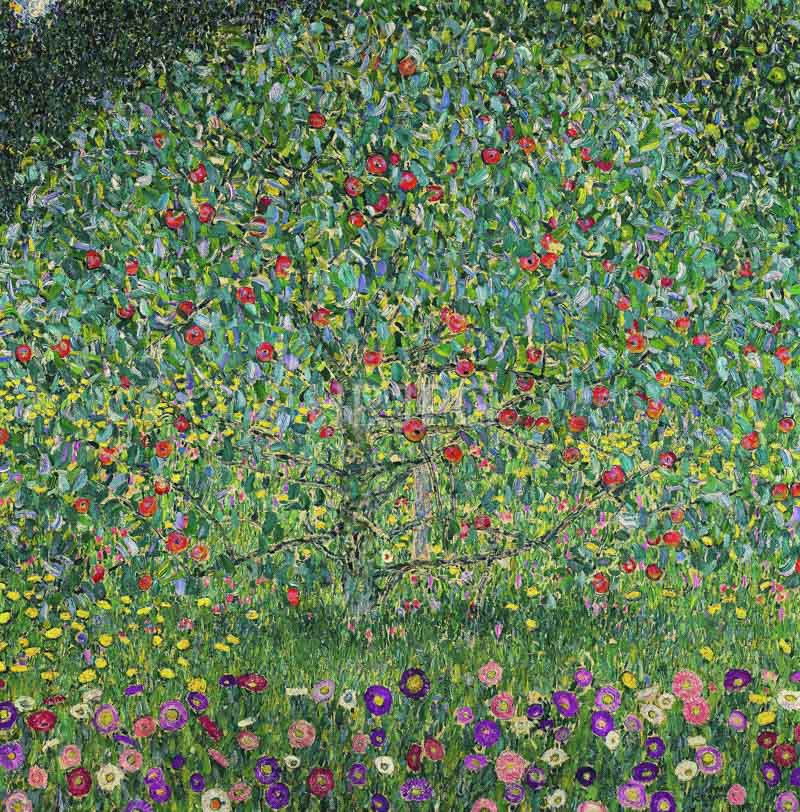 High Resolution: 800568-Apple Tree I-Gustav Klimt-1912 download. | HRJPG.com