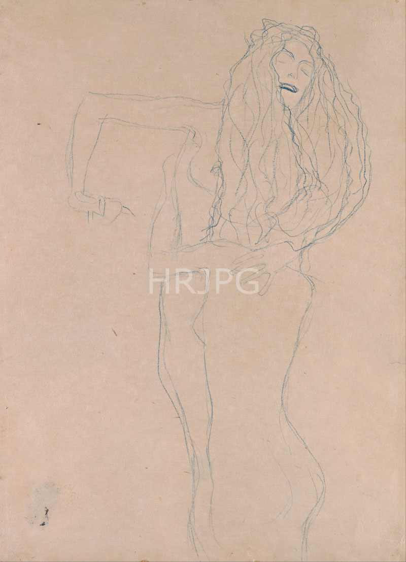 High Resolution: 800571-Two Naked Women Embracing-Gustav Klimt-1903 download. | HRJPG.com