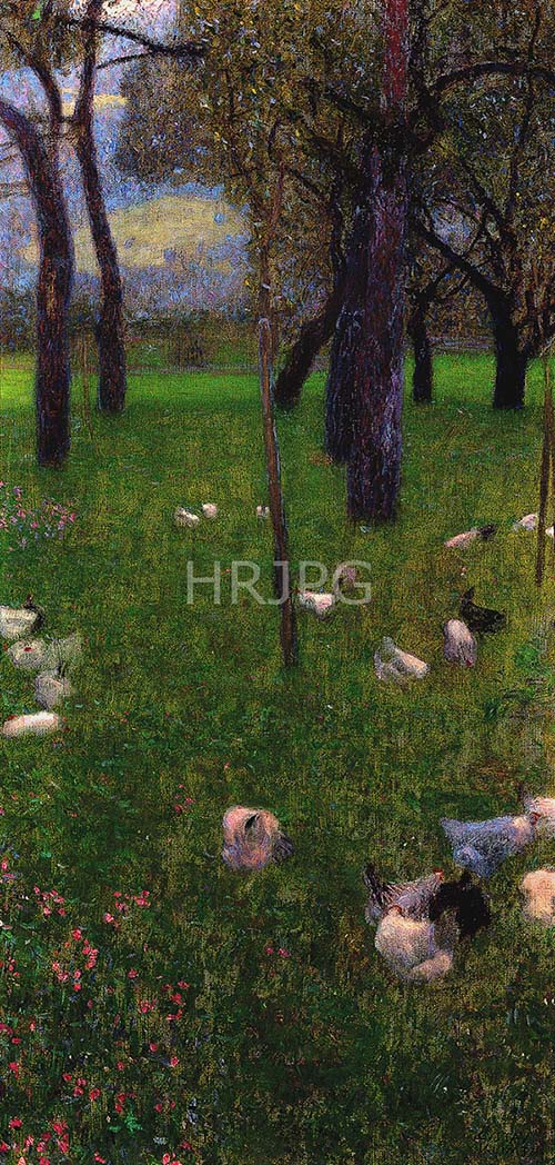 High Resolution: 800574-After the Rain-Gustav Klimt-1899 download. | HRJPG.com