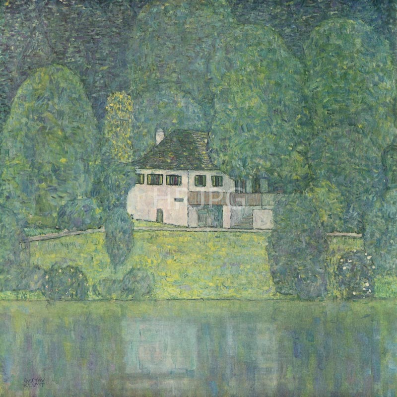 High Resolution: 800582-Litzlberg am Attersee-Gustav Klimt-1915 1916 download. | HRJPG.com