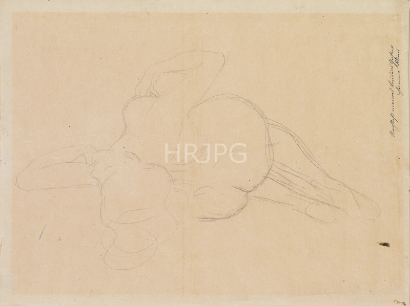High Resolution: 800592-Seated Woman-Gustav Klimt-ca 1912 1913 download. | HRJPG.com