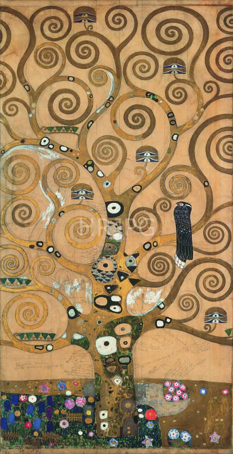 High Resolution: 800606-The Tree of Life-Gustav Klimt-1905 1909 download. | HRJPG.com
