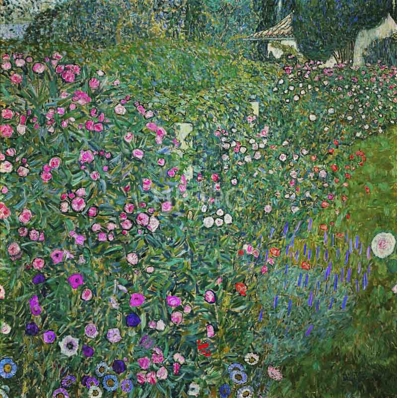 High Resolution: 800610-Italian Horticultural Landscape-Gustav Klimt-1913 download. | HRJPG.com
