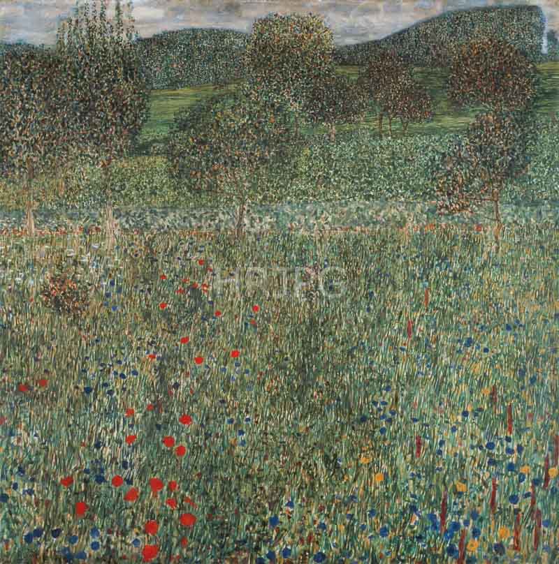High Resolution: 800638-Malcesine on Lake Garda-Gustav Klimt-1913 download. | HRJPG.com