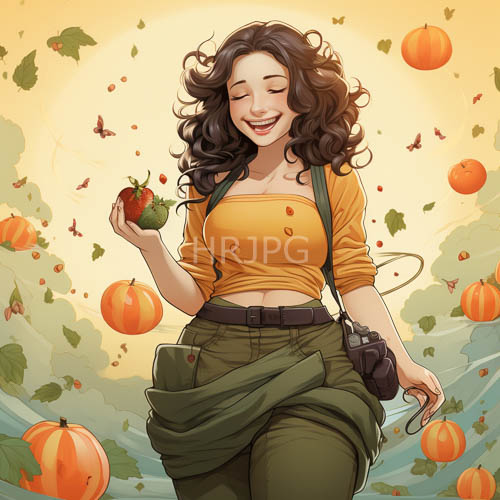 atmospheric glow illuminates serene figure amidst earthy attire in sunkissed setting