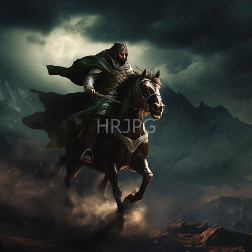 High Resolution: Mountain Pass Assault with Charcoal Skies and Hidden Moonlight Illumination download. | HRJPG.com