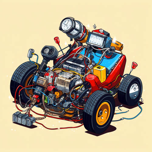 vintagestyle gokart revival craftsmanship meets industrial precision in opentop performance machine