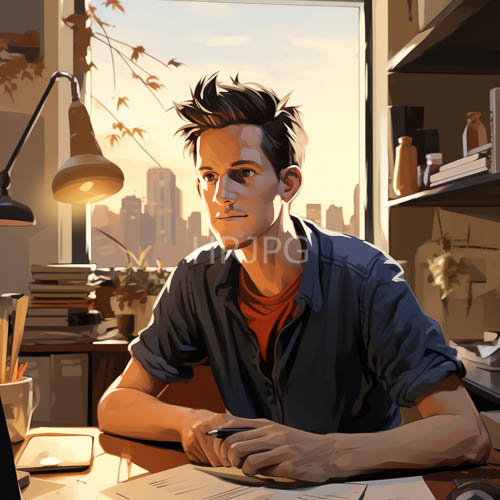 afternoon light pours through expansive glass panes over creative workspace defined by chaos