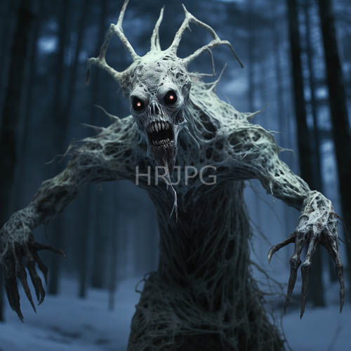High Resolution: Necrotic Flesh Silhouette in Forest Rot and Supernatural Anatomy download. | HRJPG.com