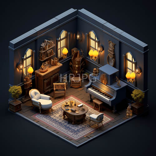 victorianinspired sanctuary embodies moody tones and amber light in elegant mahogany woodwork