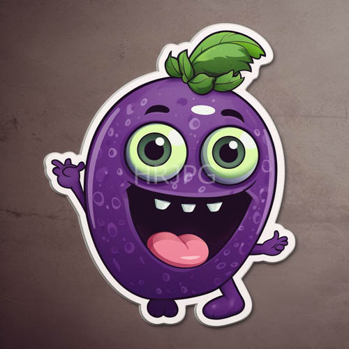 violet whimsy berryinspired character balances playful mischief with unwavering charm