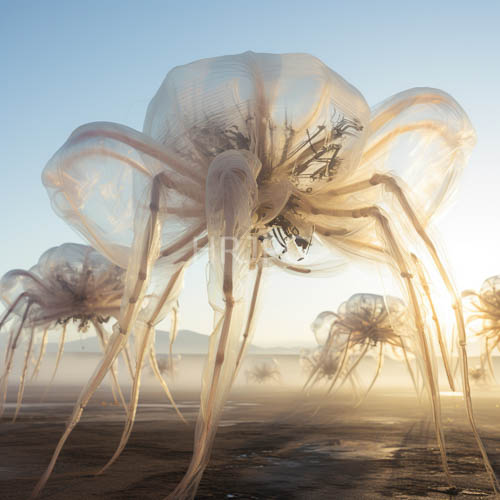 High Resolution: Sheer desert arachnids unfurl against horizon amidst lowhanging suns gentle caress download. | HRJPG.com