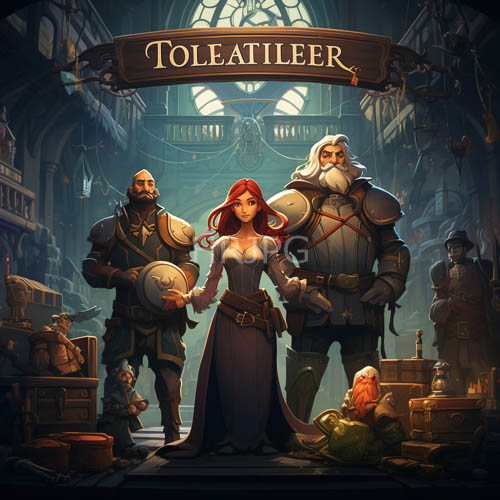 High Resolution: Medieval Guild Hall Architecture Embodied in Tolietlier Banners Subtle Drift download. | HRJPG.com