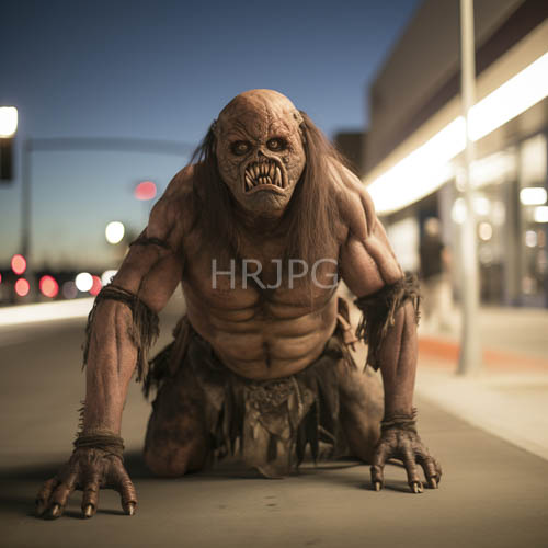 metropolitan landscape transformed by feral lycanthropes dominant presence in modern architecture