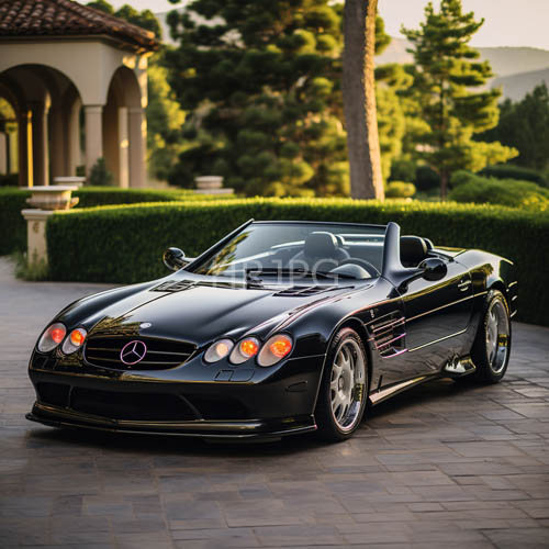 High Resolution: MercedesBenz SL65 AMG Convertible Mediterranean Villa Texture Contrast download. | HRJPG.com