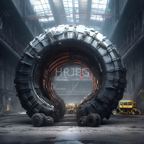 subterranean industrial marvel curved walls meet highend precision setting