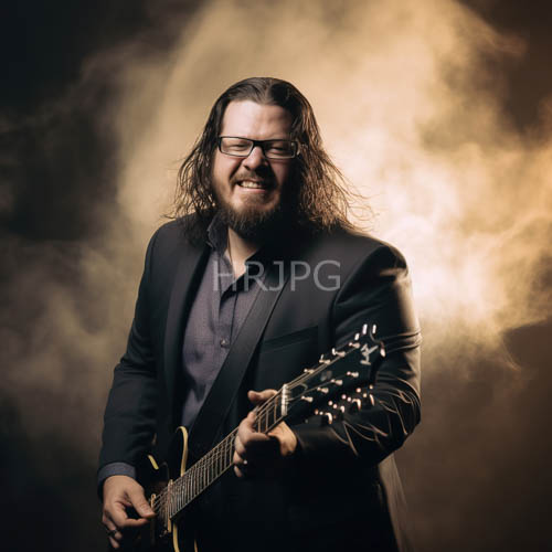 High Resolution: Charismatic Musician Combines Raw Energy with Polished Sophistication on Stage download. | HRJPG.com