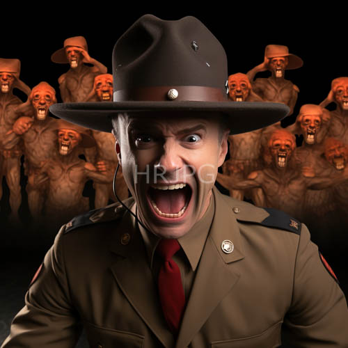 visceral panic unfolds in clinical setting amidst undead conformity