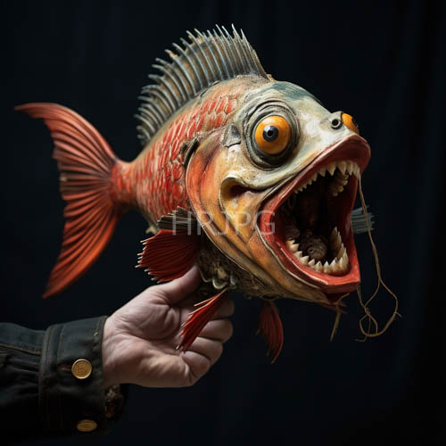 realistic fish puppet exhibits masterful theatrical craftsmanship techniques