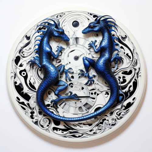 elegant mythical timepiece craftsmanship unfolds in intricate folded form