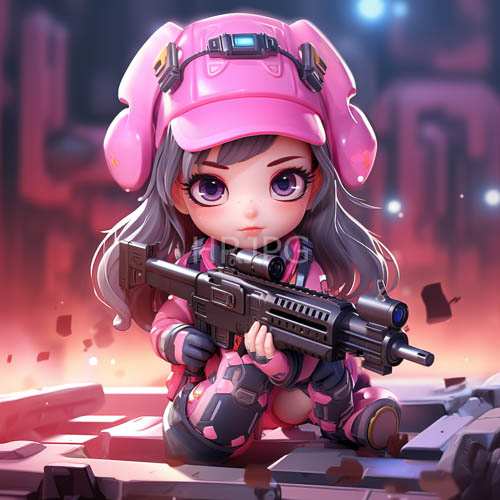animeinspired composition with focal point of purple eyes in chaotic wreckage landscape