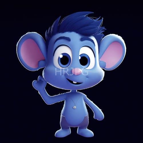 cerulean mouse anthropomorphism fuses artistry with whimsical character design