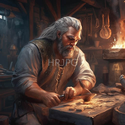 crafting resilience with every strike of the hammer on weathered metal