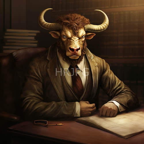 elegant anthropomorphic bulls command libraries with chocolate fur and scholarly gravitas amidst dimly lit bookshelves and polished desk surfaces