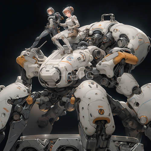 post modern symbiosis of mechanical engineering and human agility in clinical white and steelgray