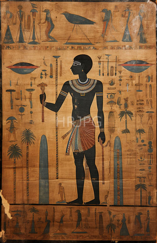 anubis wall engraving ancient egyptian tomb painting