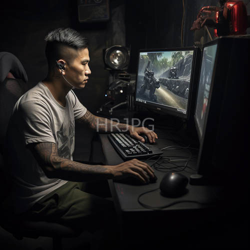 green pants and usb audio wired gaming