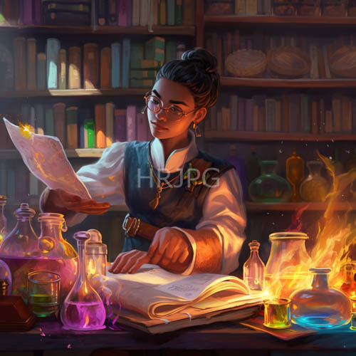 pulse lit firelight reveals ancient formulas within blue vest