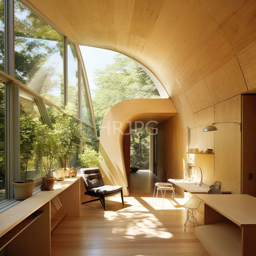 High Resolution: Floor To Ceiling Glass Defines Light Filled Nook download. | HRJPG.com