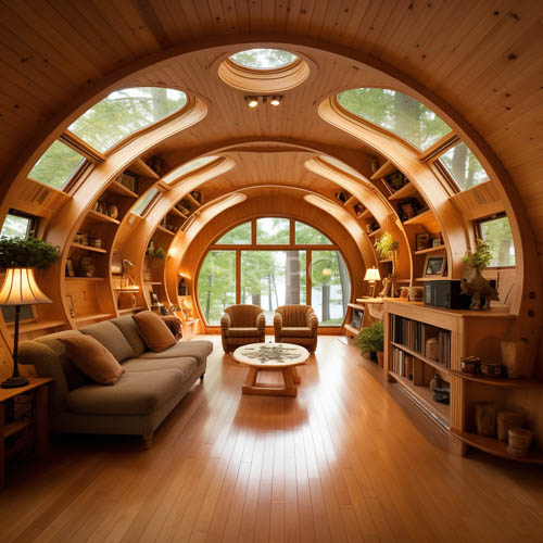 High Resolution: Organic curves dominate this living space tonight daily download. | HRJPG.com