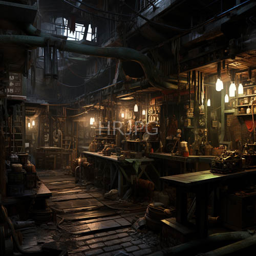 atmospheric workshops feature dimly lit yellow lanterns daily
