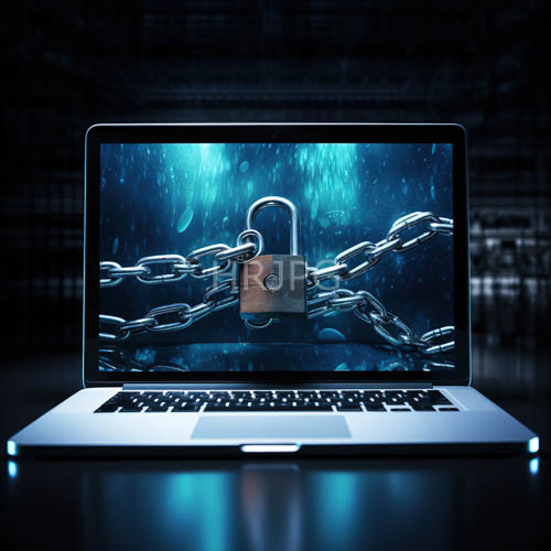 High Resolution: Silver Laptops Display Dark Blue Water Like Screens download. | HRJPG.com