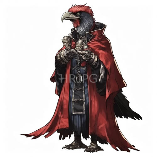 High Resolution: Black Feathered Avian Warriors Wear Medieval Silver Armor download. | HRJPG.com