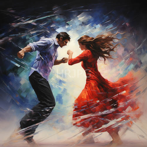 swirling dance moves capture energy of couples today