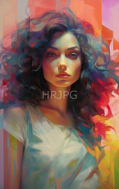 blending blue purple hues contrast against geometric backgrounds