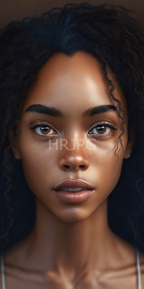 beautifully rendered portraits feature african american women curls