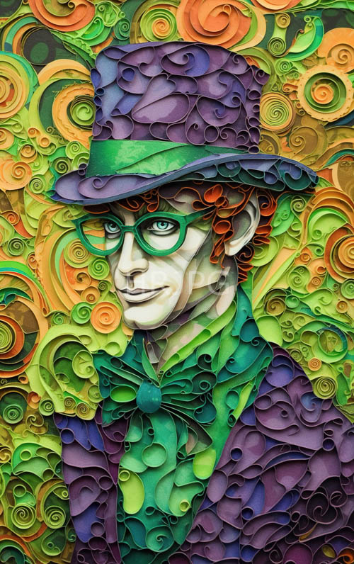 victorian style men wear ruffled suits with glasses