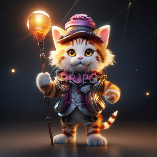 luminous ambient light bathes furry warrior armor in lavender hues