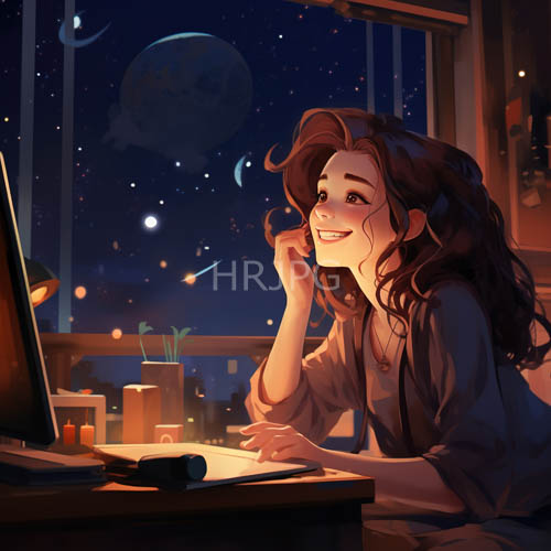 latenight workspace illumination fosters creative growth in urban environments