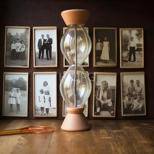 family legacy preserved in timeless nostalgic dark brown wood and gold