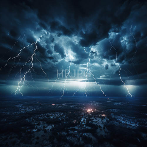 snowencased landscapes unfurl jagged lightning bolts through charcoal skies