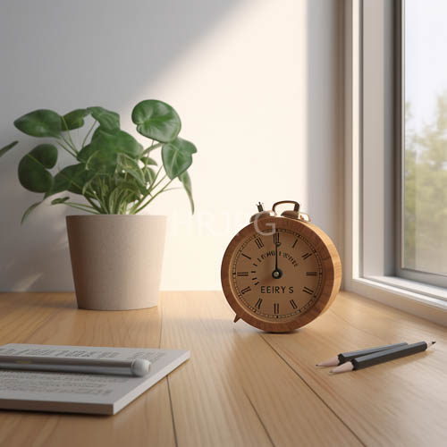 ferrys workspace unfolds amidst shifting morning light on wooden desk