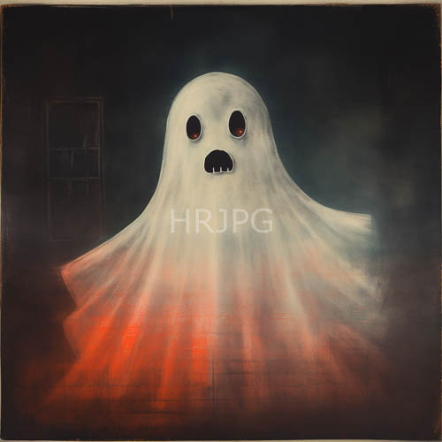 High Resolution: Ethereal Beings in Haunted Abodes with Flickering Shadows download. | HRJPG.com